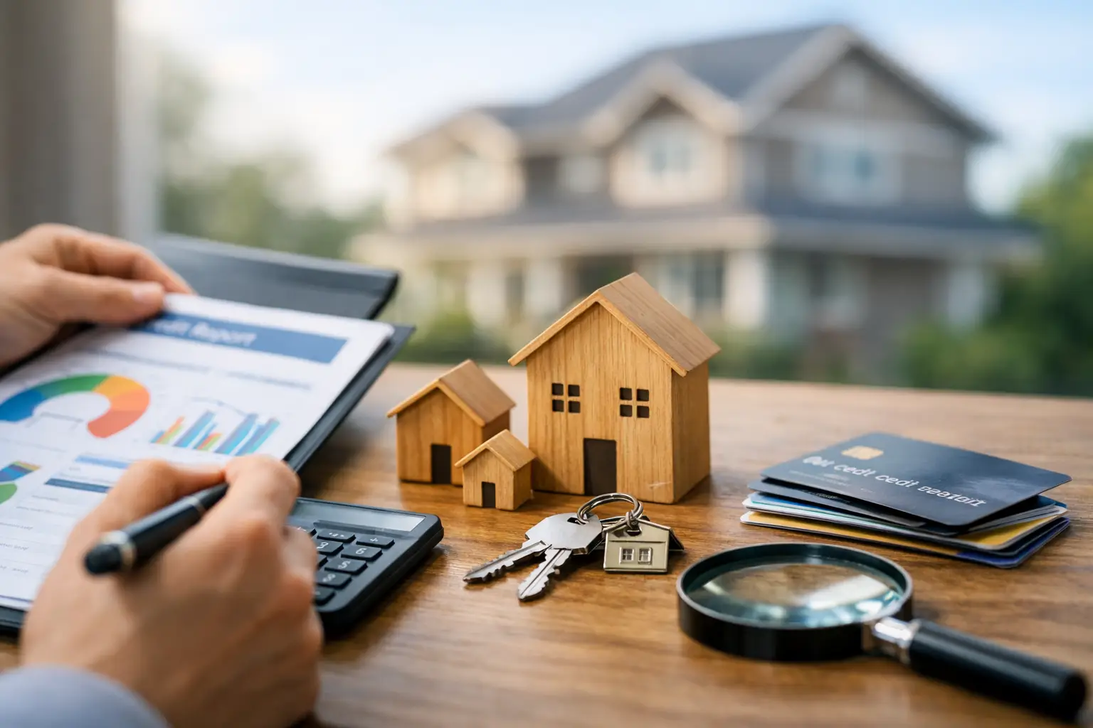 Credit Repair Before Home Purchase Example